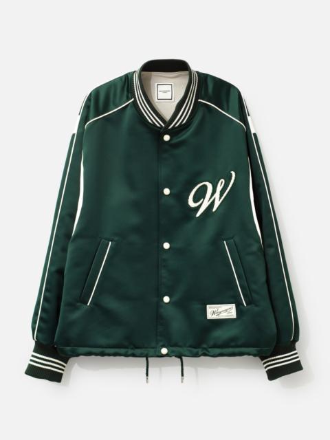 SCRIPT LOGO BASEBALL JACKET