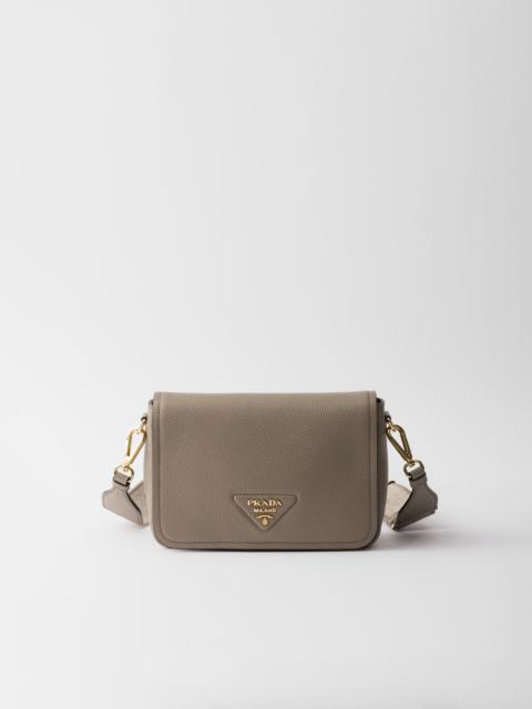 Leather shoulder bag