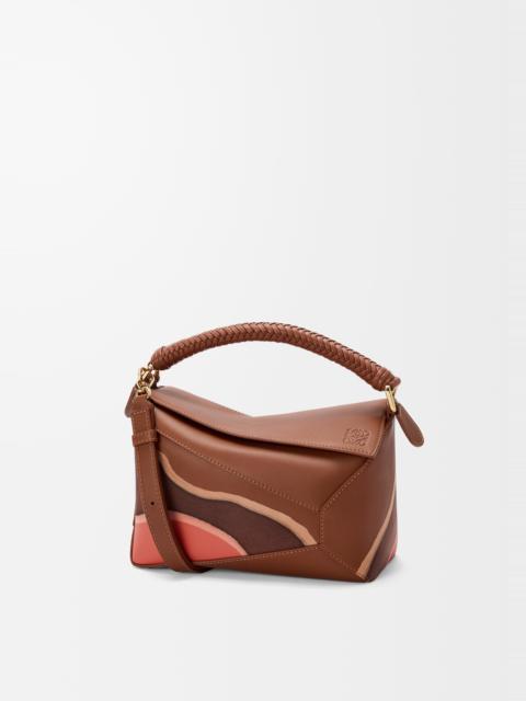 Small Puzzle Edge bag in nappa calfskin