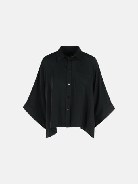 BLACK POLYESTER CAPE