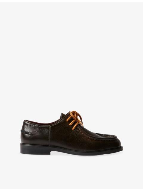 Derby Leather Shoes