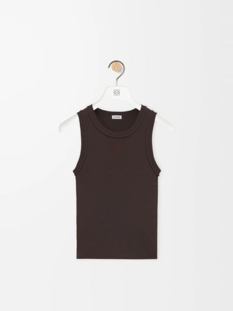 Anagram tank top in stretch viscose