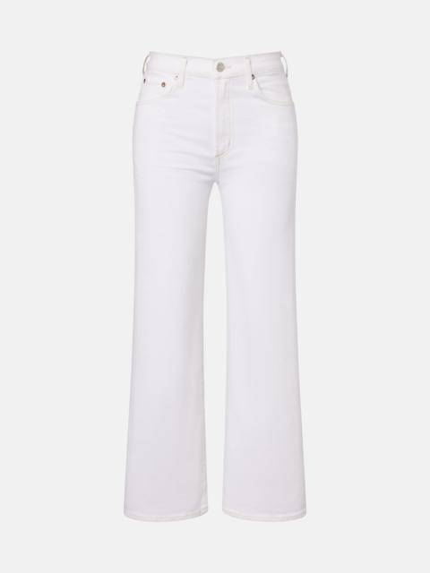 Harper Crop wide-leg jeans
