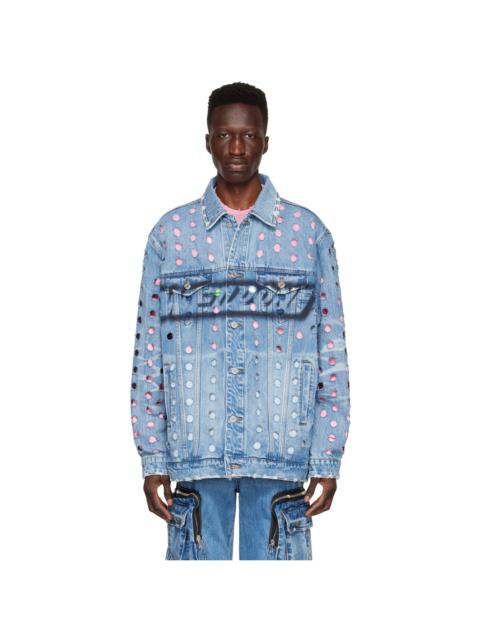 Blue Logo Denim Jacket