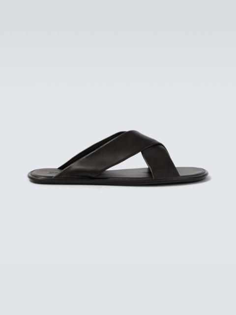 Carlyle leather sandals