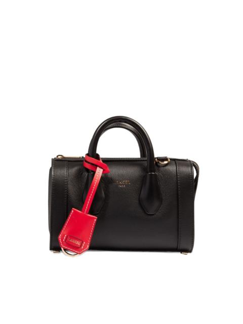 mini BCBG leather top-handle tote bag