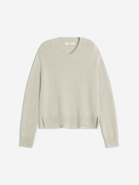 MERINO WOOL COMFORT V-NECK JUMPER