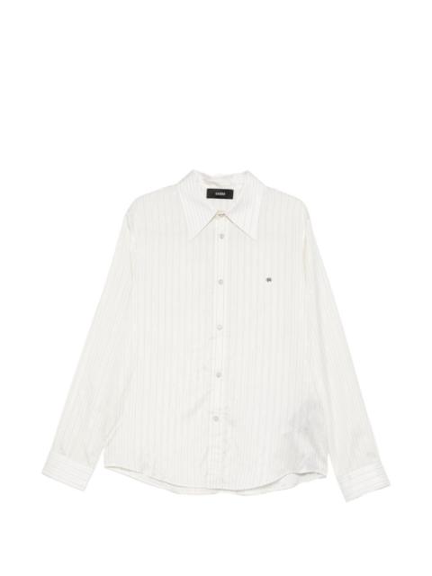 striped button shirt
