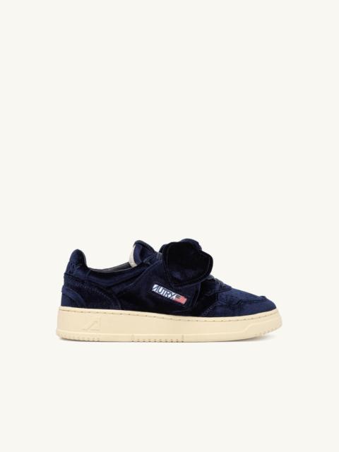 MEDALIST LOW BOW 'VELVET' SNEAKERS COLOR BLUE