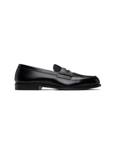 Black Neoclassic Loafers