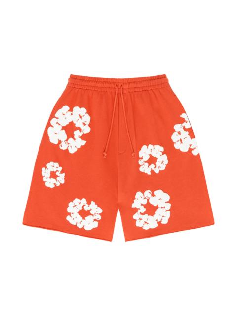 Denim Tears The Cotton Wreath Shorts Orange
