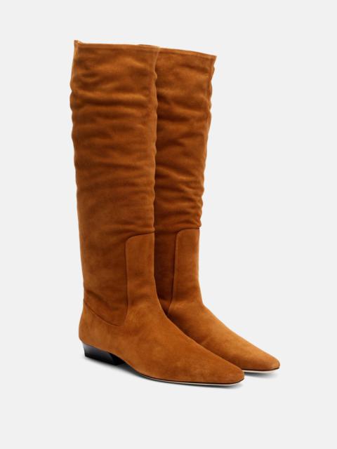 Wally suede knee-high boots