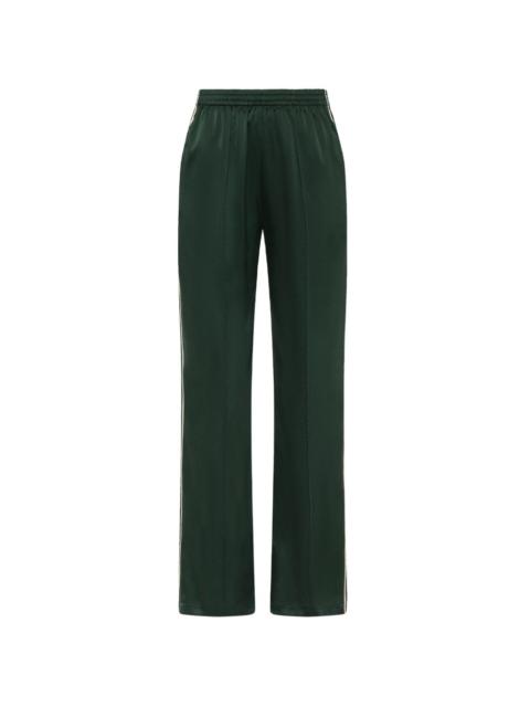 Marnie wide-leg silk trousers