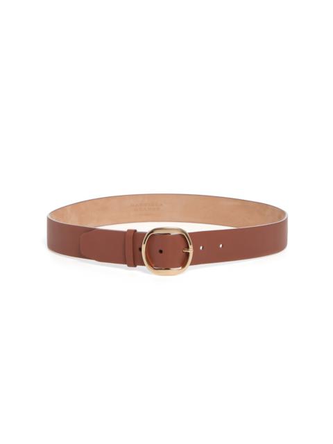 Elster Buckle Belt in Cognac Leather