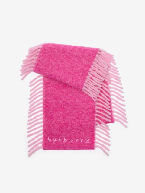 Alpaca Wool Blend Happy Scarf