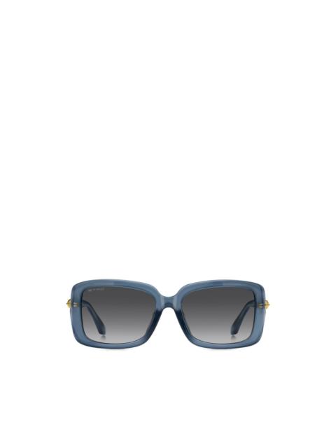 rectangle-frame sunglasses