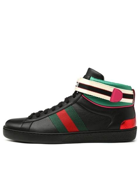 Gucci Ace High 'Black Green Red ' 523472-0FIW0-1079
