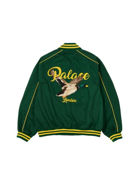 Palace Chain Stitch Bomber Jacket Green