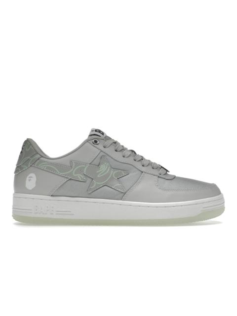 A Bathing Ape Bape Sta Text Code Camo Grey