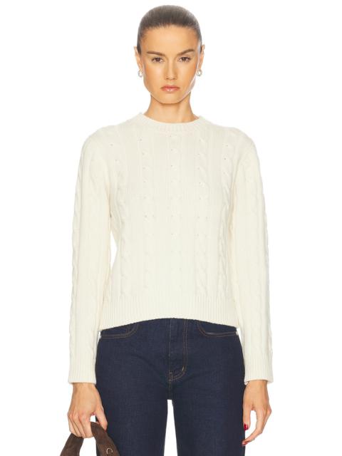 Cable Crewneck Sweater