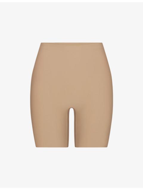 Butt-Enhancing High-Rise Stretch-Woven Shorts