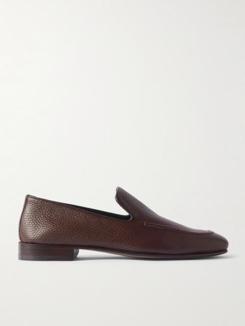 Truro Full-Grain Leather Loafers Dark brown