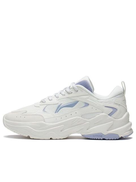 (WMNS) Li-Ning Qixing 'Creamy White Blue' ARLS024-1
