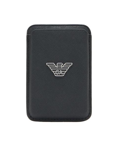 logo-plaque phone case