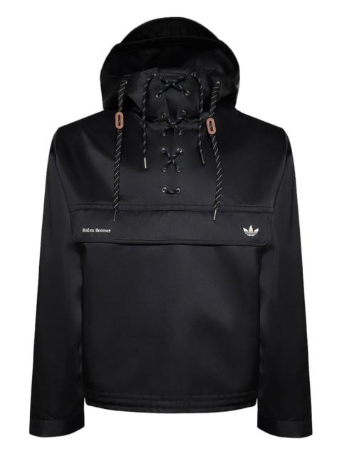 x Wales Bonner lace-up hoodie