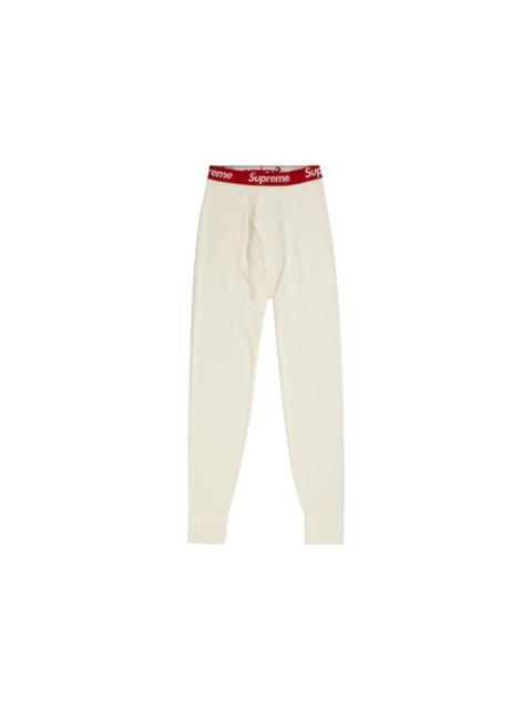 Supreme Hanes Thermal Pant (1 Pack) FW19 Natural
