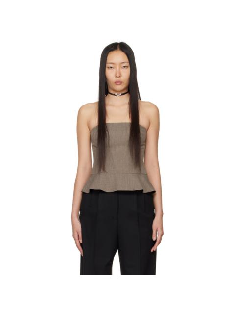 Brown Francis Tank Top