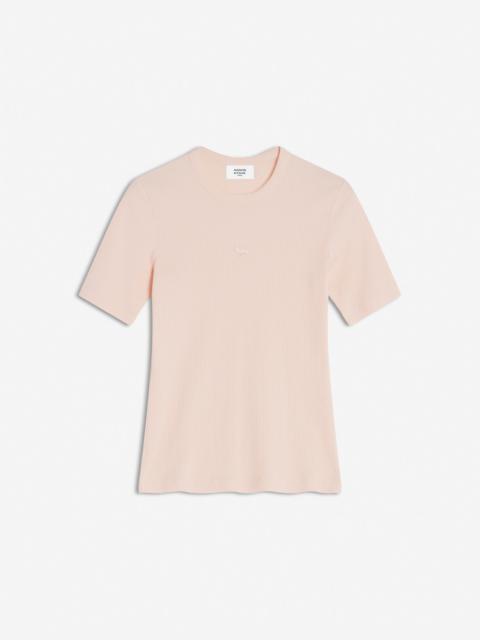 BABY FOX RIBBED FITTED TEE-SHIRT