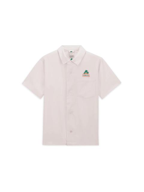 Nike SB x Jarritos Bowling Button Up Shirt Pearl Pink