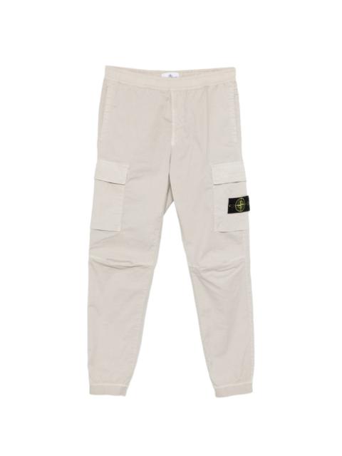 logo-patch cargo trousers