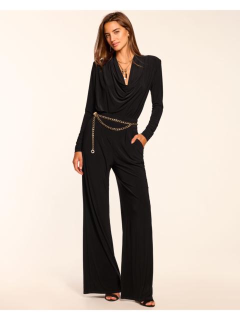 Eden Jersey Cowl Neck Jumpsuit