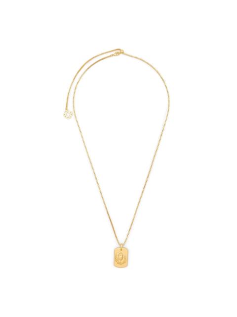 virgo zodiac-design necklace