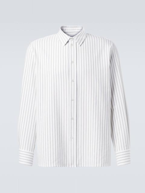 Striped cotton shirt