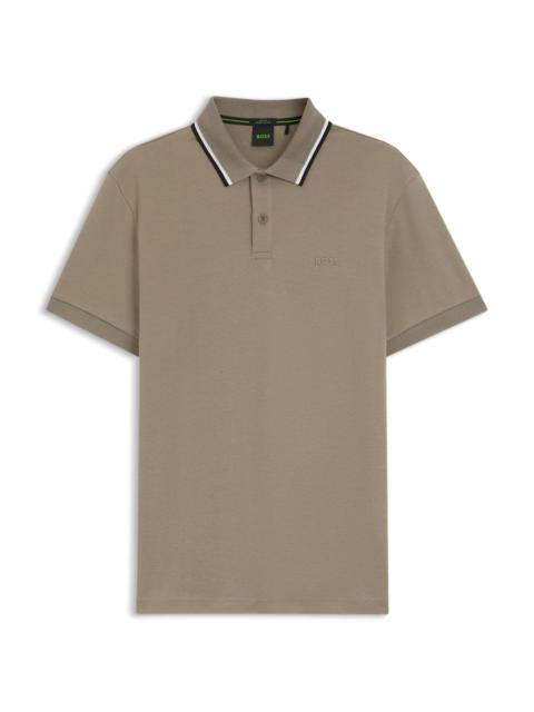 PADDY SLIM-FIT POLO SHIRT IN INTERLOCK COTTON