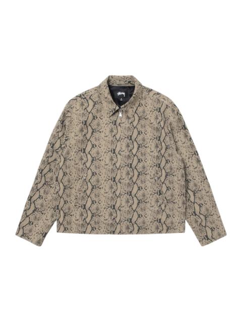 Stussy Gabardine Garage Jacket Snake