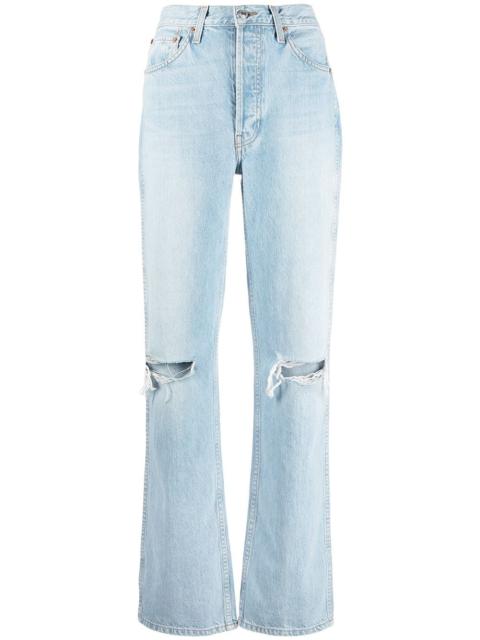 '90s high-rise loose jeans