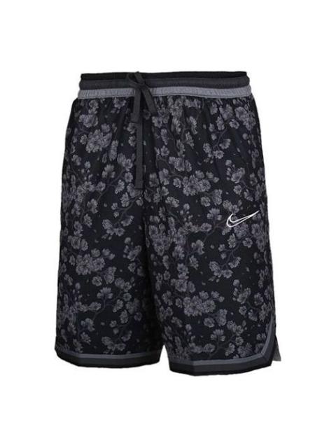 Nike Dry City Flowers Basketball Sports Shorts Black BV9444-010