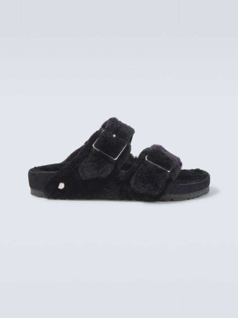 Arizona 1774 shearling-lined suede sandals