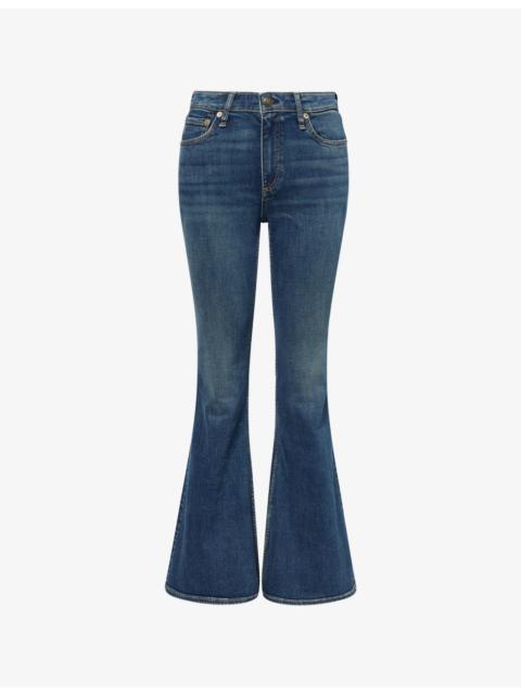 Dahlia Flared Stretch-Denim Blend Jeans