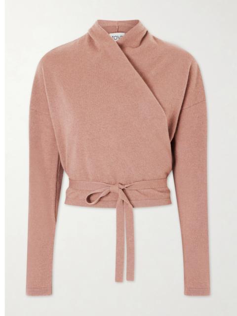 Kay Cashmere Wrap Cardigan