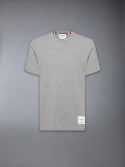 Light Grey Classic Pique Rib Side Insert 4-Bar T-shirt