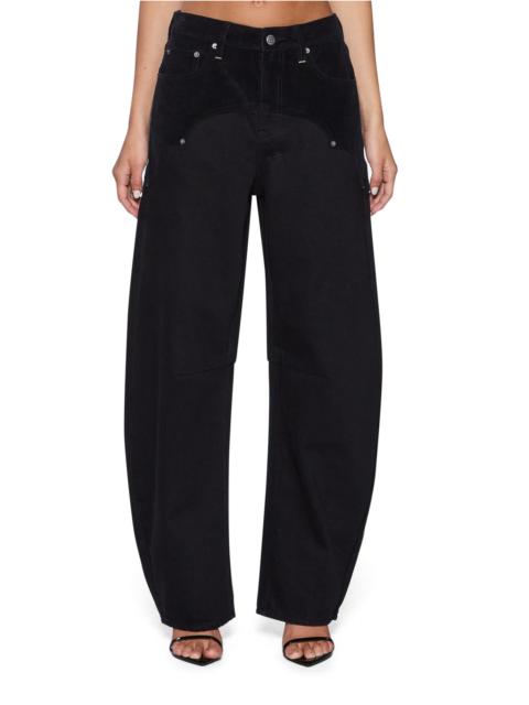BARREL JEAN SALOON BLACK
