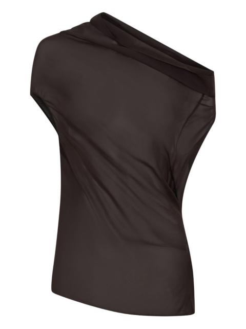 Ryanne asymmetrical draped top