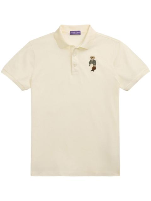 Polo Bear-embroidery polo shirt