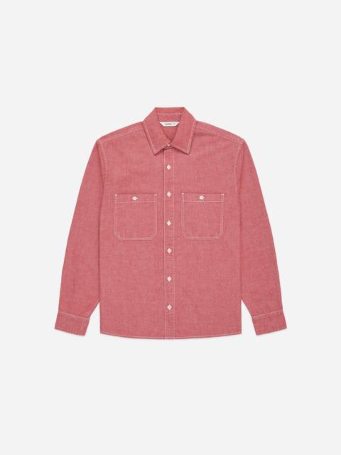 Utility Shirt - Red Chambray