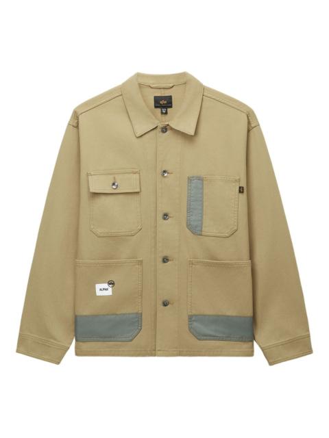 patch-pocket cotton jacket